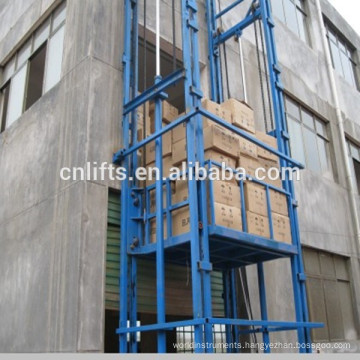 hot sales! hydraulic warehouse platform lifts for goods